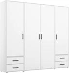 rauch Dreht&uuml;renschrank "Kleiderschrank Schrank Garderobe W&auml;scheschrank VOYAGER" in