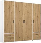 rauch Dreht&uuml;renschrank "Kleiderschrank Schrank Garderobe W&auml;scheschrank VOYAGER" in