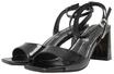 High-Heel-Pumps BUFFALO "Buffalo April Neat Vegan Patent", Damen, Gr. 37, schwarz,