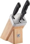 Zwilling Messerblock "**** VIER STERNE" 4 Stk. Selbstsch&auml;rfender Messerblock mit 3