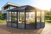 Sojag Pavillon "Charleston 12x15" Wintergarten, BxT: 489x384 cm