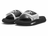 Sandale PUMA "SoftridePro 24 V Slides Erwachsene" Gr. 37, schwarz-weiß (white...