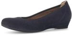 Keilpumps GABOR "Keilpumps", Damen, Gr. 39, blau, Schuhe