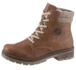 Winterboots RIEKER, Damen, Gr. 39, braun (cognac), Filz, Lederimitat, used,...