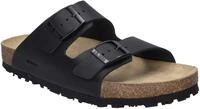 Pantolette JOSEF SEIBEL "Hermine 01", Damen, Gr. 37, schwarz, Leder, Schuhe