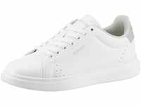 Sneaker LEVI'S "ELLIS 2.0" Gr. 36, grau (weiß, grau) Damen Schuhe Sneaker