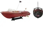 RC-Boot JAMARA "Venezia, 2 Kanal 40MHz", rot, Fernlenkfahrzeuge, KinderB:14,2cm