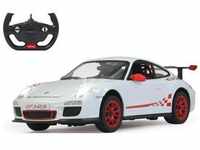 RC-Auto JAMARA "Porsche GT3 1:14 weiß" Fernlenkfahrzeuge weiß Kinder Ab 6-8 Jahren