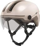 Fahrradhelm ABUS "HUD-Y ACE" Gr. S, beige (champagne gold), Helme, S...