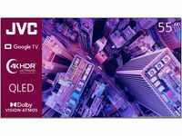E (A bis G) JVC QLED-Fernseher Fernseher schwarz LED Fernseher