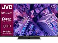 E (A bis G) JVC QLED-Fernseher Fernseher schwarz LED Fernseher