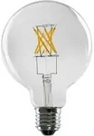 SEGULA LED-Leuchtmittel "LED Globe 95 klar", Energieeffizienz: F (A-G), transparent,