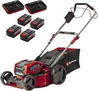 Einhell Akkurasenm&auml;her "GP-CM 36/47 S Li BL (4x4,0Ah)" 4 x 4 Ah Akku und 2