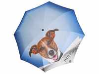 doppler Stockregenschirm "Modern Art Lang Automatik, Daily Dog"