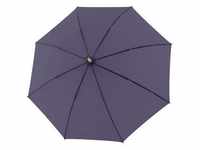 doppler Stockregenschirm "nature Long uni, perfect purple", aus recyceltem...