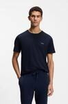 T-Shirt BOSS "Mix&Match T-Shirt R", Herren, Gr. M (50), blau (schwarz_blau_403),