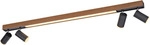 NEUHAUS PURE LED Deckenleuchte "PURE Lines Spot", braun (oak, graphite), 1, H: