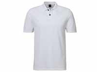 Poloshirt BOSS ORANGE "Prime" Gr. M, weiß (100_white) Herren Shirts Kurzarm mit