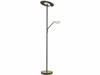 Stehlampe FISCHER & HONSEL "Dent" Lampen Gr. Höhe: 180,00 cm, beige (sandschwarz)