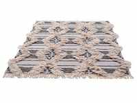 Teppich TOM TAILOR HOME "Cozy Kelim" Teppiche Gr. B/L: 140 cm x 200 cm, 5 mm, 1 St.,