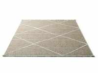 Teppich SANSIBAR "Braderup" Teppiche Gr. B/L: 80 cm x 150 cm, 2 mm, 1 St., beige