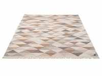 Teppich TOM TAILOR HOME "Triangle Kelim" Teppiche Gr. B/L: 65 cm x 135 cm, 5 mm, 1