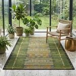 Gino Falcone Teppich "Outdoor-Africa 38" rechteckig 5 mm H&ouml;he Flachgewebe, Ethno