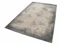 Teppich ESPRIT "Aiden" Teppiche Gr. B/L: 80 cm x 150 cm, 12 mm, 1 St., grau
