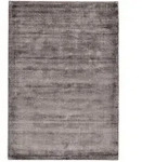 Teppich TOM TAILOR HOME "Shine uni" Gr. 2, grau (anthrazit), B:85cm H:8mm L:155cm,