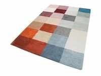 Teppich ESPRIT "Loft Karo" Teppiche Gr. B/L: 160 cm x 230 cm, 20 mm, 1 St., bunt