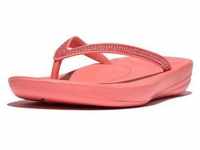 Fitflop Zehentrenner "iQUSHION SPARKLE - CLASSIC", Keilabsatz, Sommerschuh,...