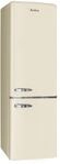 AMICA Kühl-/Gefrierkombination "KGCR 387 102", C (A-G), silber (beige), AMICA Kühl-/Gefrierkombination "KGCR 387 102", C (A-G), silber (beige),