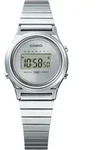 Chronograph CASIO VINTAGE, silber (edelstahlfarben, silberfarben, silberfarben),