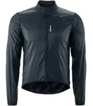 Fahrradjacke GONSO "Road Jacket Wind M", Herren, Gr. S, blau (nachtblau), 100%