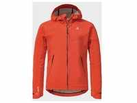 Regenjacke SCHÖFFEL "2.5L Jacket Karma Trail M" Gr. 50, orange (5480, orange)...