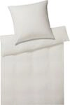 Elegante Bettw&auml;sche "Solid Stripe" 2 Stk. angenehmes Hautgef&uuml;hl