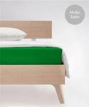 fleuresse Spannbettlaken "Colours in Gr. 90x200, 140x200 oder 180x200 cm" Mako Satin,