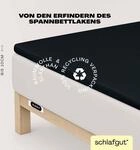 Schlafgut Spannbettlaken "EASY Jersey Elasthan Topper" MADE IN GREEN by OEKO-TEX
