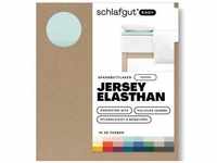 Spannbettlaken SCHLAFGUT "EASY Jersey Elasthan Topper" Laken Gr. B/L: 180-200 cm x
