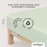 Schlafgut Spannbettlaken "PREMIUM Mako-Zwirn-Jersey, 220 g/m&sup2;, 95%...