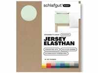 Spannbettlaken SCHLAFGUT "EASY Jersey Elasthan Boxspring" Laken Gr. B/L: 140-160 cm x