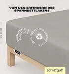 Schlafgut Spannbettlaken "EASY Jersey Elasthan Boxspring" MADE IN GREEN by OEKO-TEX