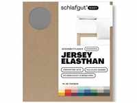 Spannbettlaken SCHLAFGUT "EASY Jersey Elasthan Boxspring" Laken Gr. B/L: 120-130 cm x