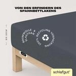 Schlafgut Spannbettlaken "EASY JERSEY ELASTHAN Bettlaken, 170 g/m&sup2;, 95% Baumwolle,