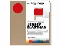Spannbettlaken SCHLAFGUT "EASY Jersey Elasthan Boxspring" Laken Gr. B/L:...