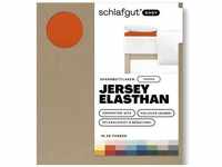 Spannbettlaken SCHLAFGUT "EASY Jersey Elasthan Topper" Laken Gr. B/L: 180-200 cm x
