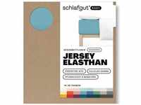 Spannbettlaken SCHLAFGUT "EASY Jersey Elasthan Boxspring" Laken Gr. B/L: 140-160 cm x