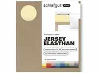 Spannbettlaken SCHLAFGUT "EASY Jersey Elasthan" Laken Gr. B/L: 180-200 cm x 200-220