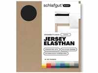 Spannbettlaken SCHLAFGUT "EASY Jersey Elasthan Topper" Laken Gr. B/L: 140-160 cm x