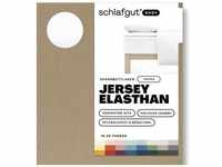 Spannbettlaken SCHLAFGUT "EASY Jersey Elasthan Topper" Laken Gr. B/L: 140-160 cm x